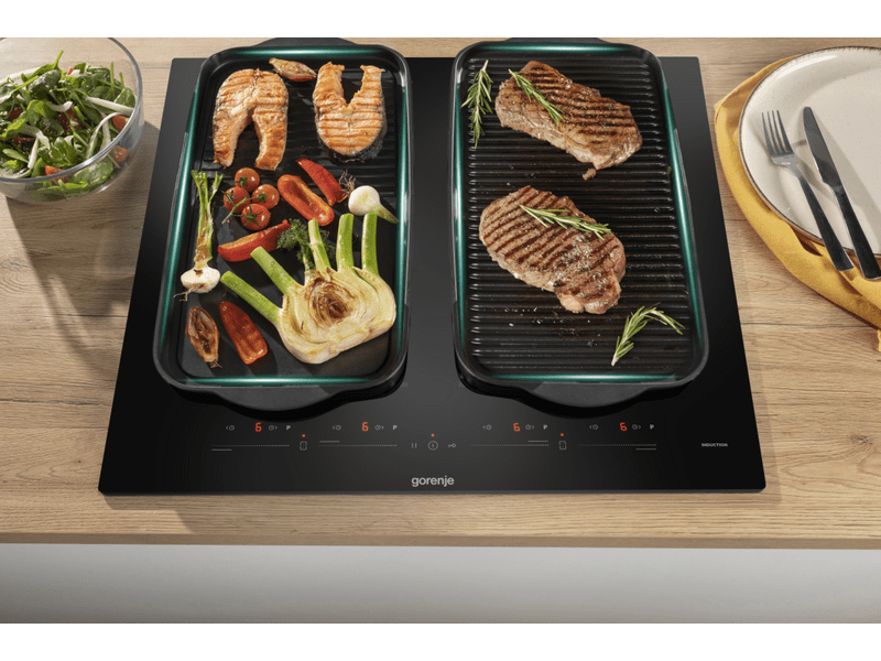 Gorenje BSA6747DGWI Beépíthető sütő + Gorenje GI6442BSCE Indukciós főzőlap
