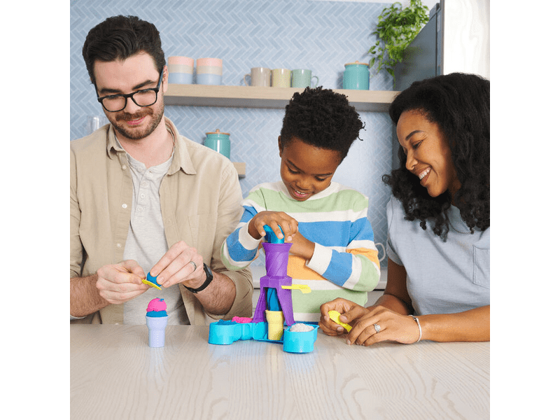 Kinetic Sand - Selymes fagylalt tálaló készlet (6068385)