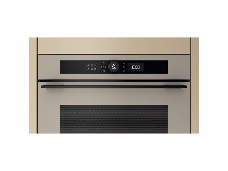Whirlpool WMW57DHME Beépíthető mikrohullámú sütő, szatén
