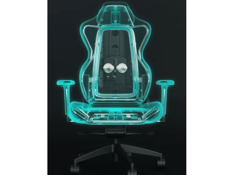 Cooler Master Hybrid M gamer szék, fekete (CMI-GCHYBM-BK)