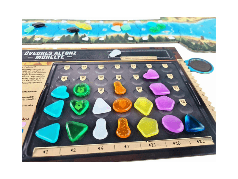 Kristályvölgy üvegművesei Társasjáték (ASM34703)