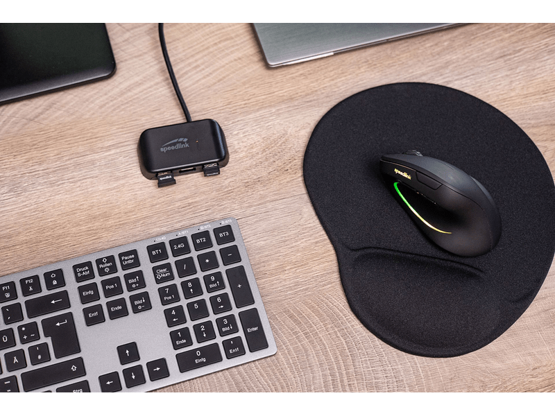 Speedlink Piavo Pro Ergonomikus egér (SL-630026-BK)