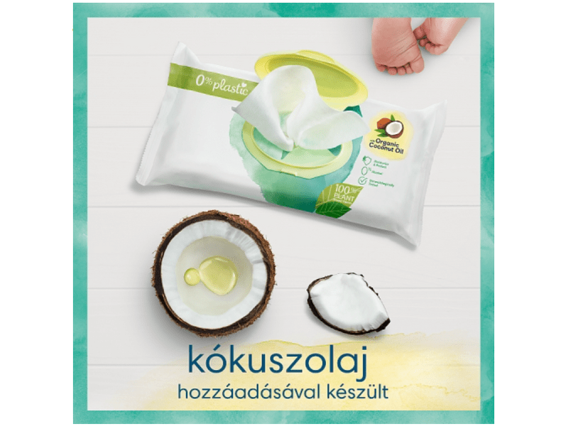 Pampers Harmonie Coco Nedves Törlőkendő, 132 db