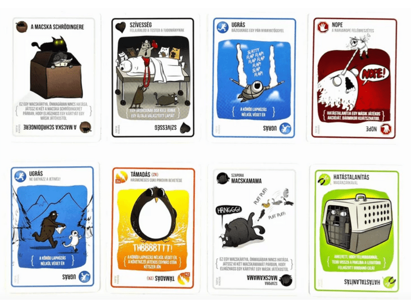 Robbanó cicák: NSFW kiadás Társasjáték (EXP 10007)