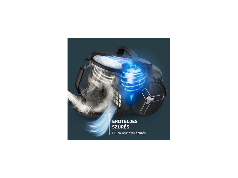 Rowenta RO7C32EA Porzsák nélküli porszívó