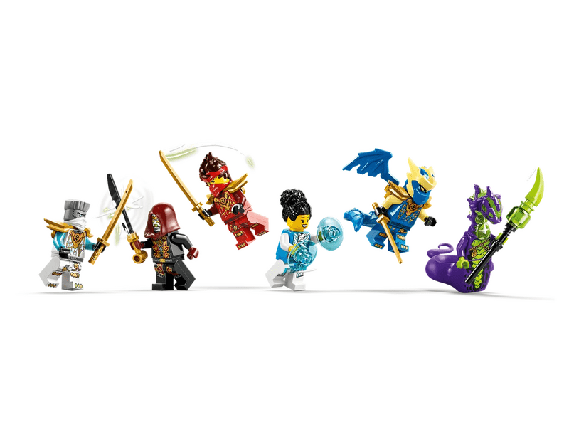 LEGO® Ninjago® Nindzsajárművek csatája a lombháznál (71857)