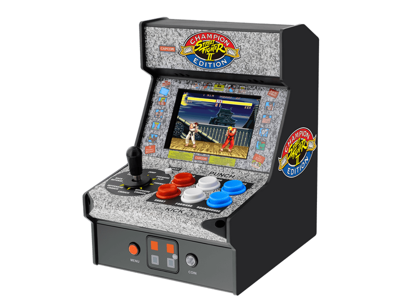 My Arcade DGUNL-3283 Játékkonzol Street Fighter II Champion Edition Micro Player Retro Arcade 7.5