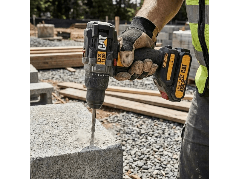 CAT DX1120 Power+ 18V Ütvefúró-csavarozó szett