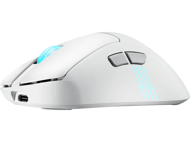 Asus ROG Keris II Origin Gaming egér, fehér (ROGKERISIIWHT)