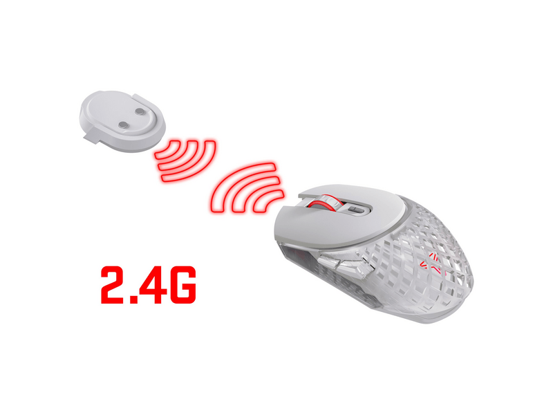 Yenkee YMS 3002WE Aura gamer egér (45021058)