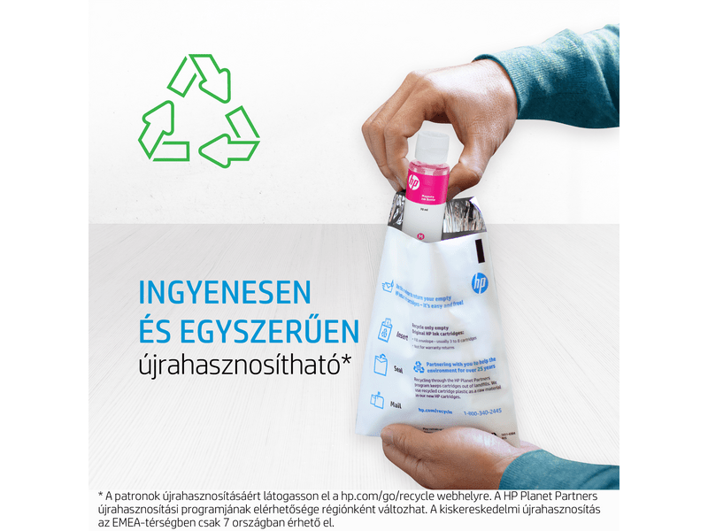 HP GT52 ciánkék eredeti tintapatron (M0H54AE)