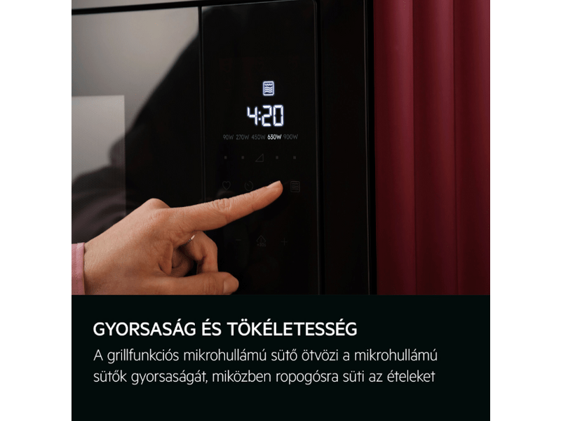 AEG TMS5G25IEM Beépíthető mikrohullámú sütő grill funkcióval
