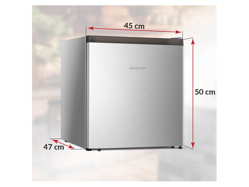 MPM MPM-46-CJ-05 Egyajtós hűtőszekrény, inox