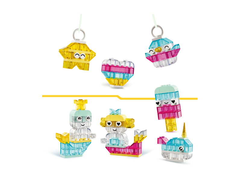 LEGO® Classic Átlátszó bűvös kockák (11040)