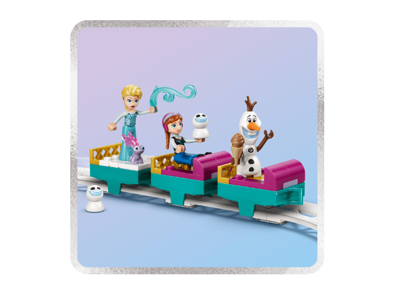 LEGO® Disney Jégvarázs Elsa jégkastélya és szánkós kalandjai (43281)