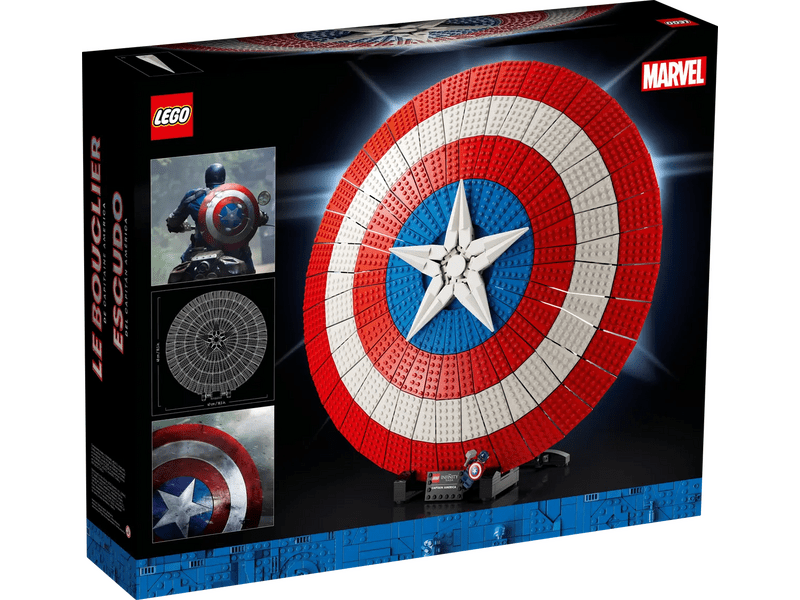 LEGO® Marvel Amerika Kapitány pajzsa (76262)