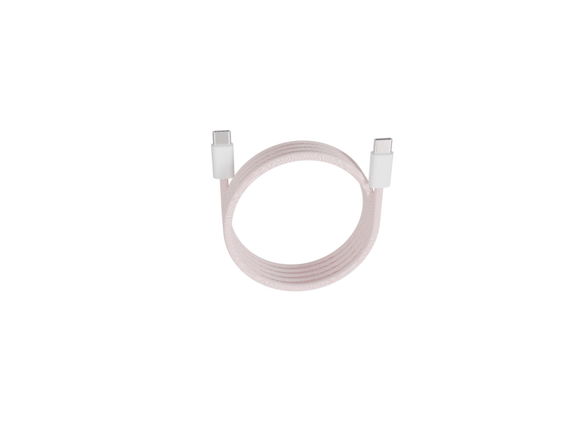 Avax CB610P MAGNETY 100W USB-C mágneses gyorstöltő kábel, rózsaszín