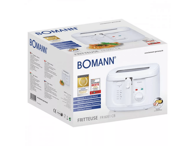 Bomann FR6051CB WH Olajsütő
