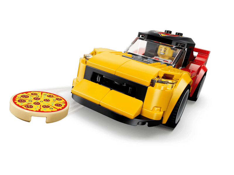 LEGO® City Pizzéria kiszállító járművekkel (60496)