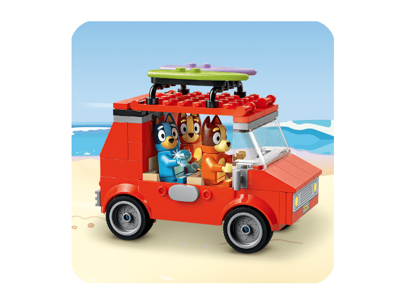 LEGO® Bluey: Bluey i njezina obitelj idu na plažu (11202)