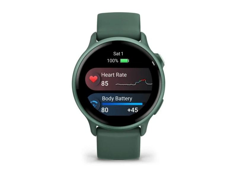 Garmin Vívoactive 6 Okosóra, mohazöld (010-02985-02)