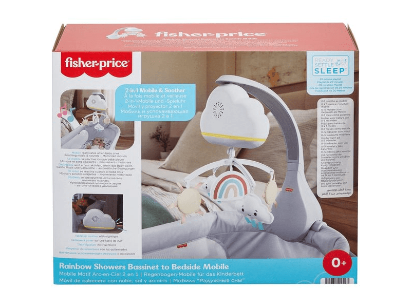 Fisher-Price: Nyugtató égbolt kiságyforgó (HBP40)