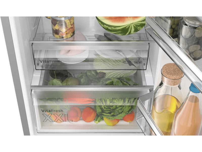 Bosch KGN392LCF Alulfagyasztós kombinált hűtőszekrény