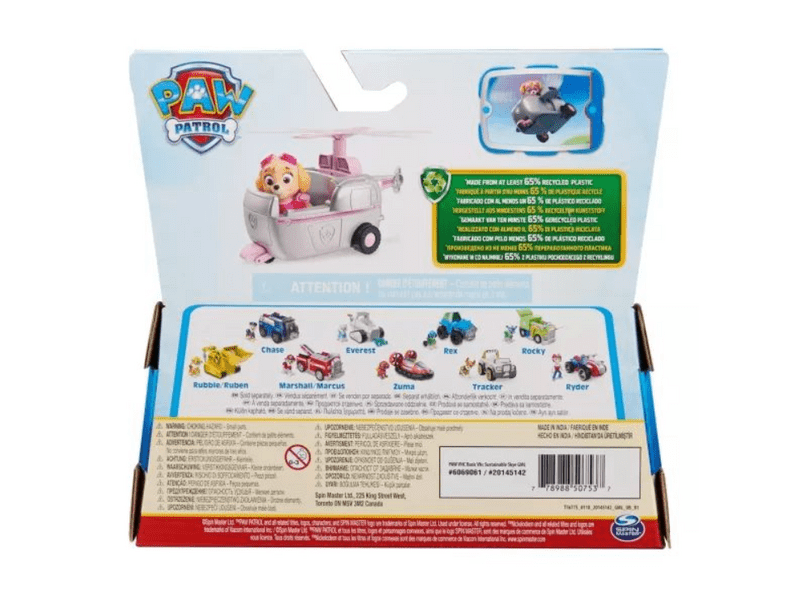 Mancs Őrjárat: Skye és járműve