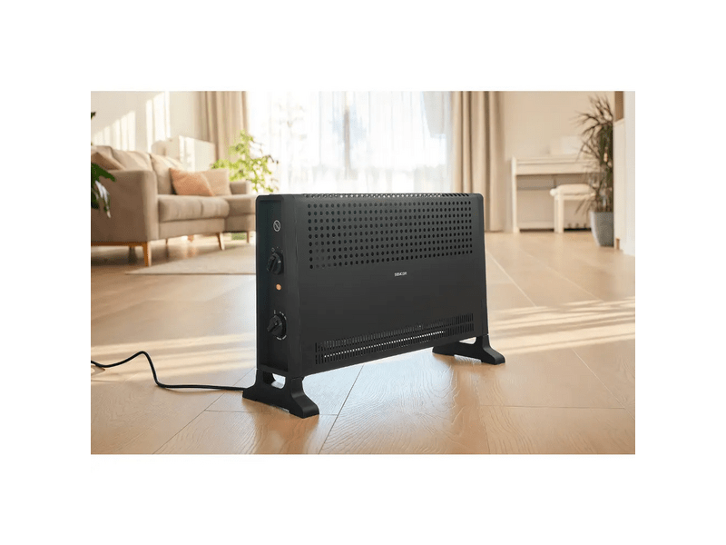 Sencor SCF 2012BK Elektromos konvektor, 2000W, fekete
