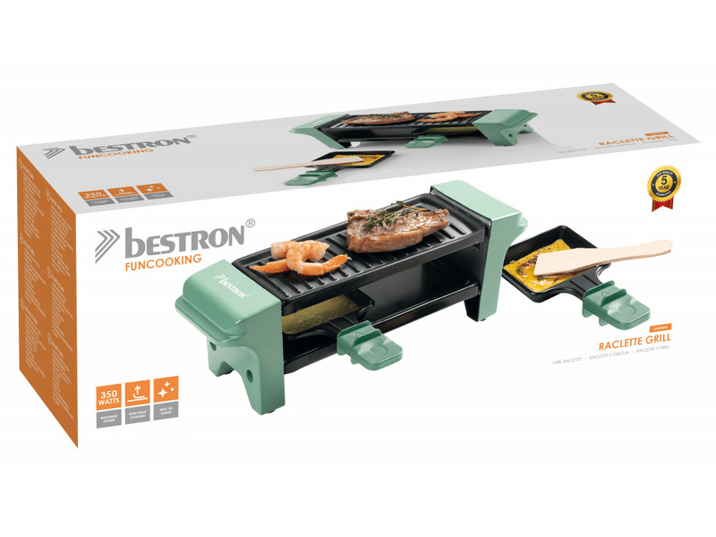 Raclette grill,2személyes,menta