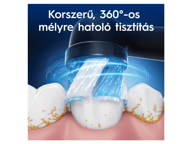 Oral-B iO Ultimate Clean fogkefefej, fekete, 4 db