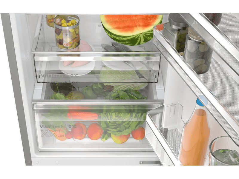 Bosch KGN392LAG Alulfagyasztós kombinált hűtőszekrény