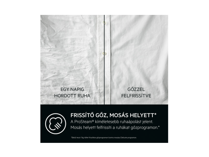 AEG LFR71862SBE ProSteam® 7000 Elöltöltős mosógép