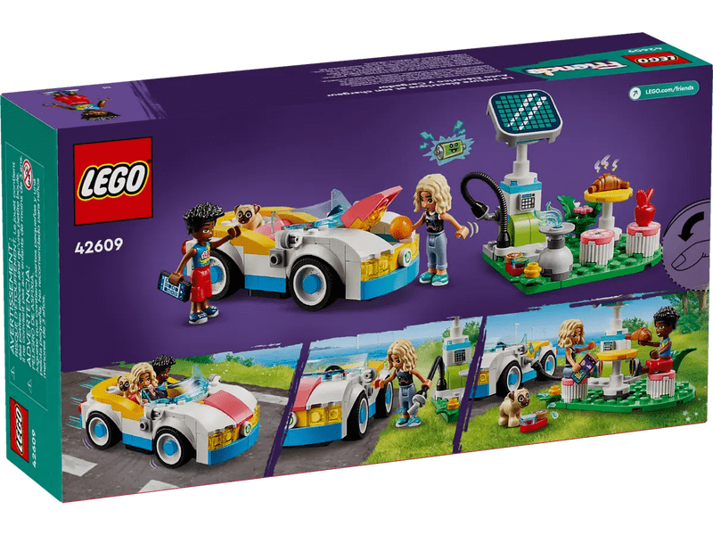 LEGO® Friends električni automobil i stanica za punjenje (42609)