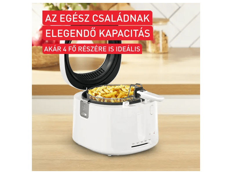 Tefal FF2541E0 Filtra Vision Olajsütő, fehér