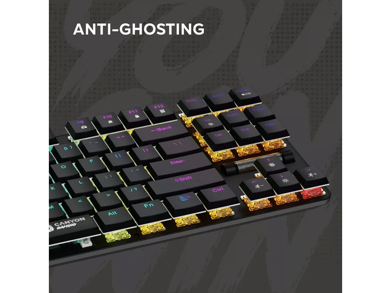 Canyon Cometstrike TLK GK-50 Gaming Billenytűzet (CND-SKB50-HU)