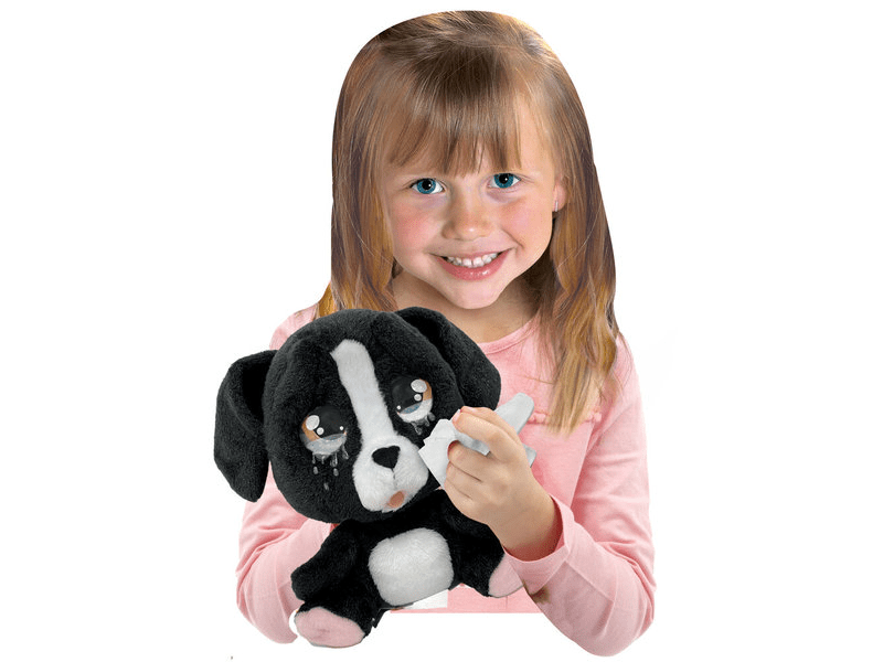 Emotion Pets: Pityergő kiskutya állatorvosi szett - fekete