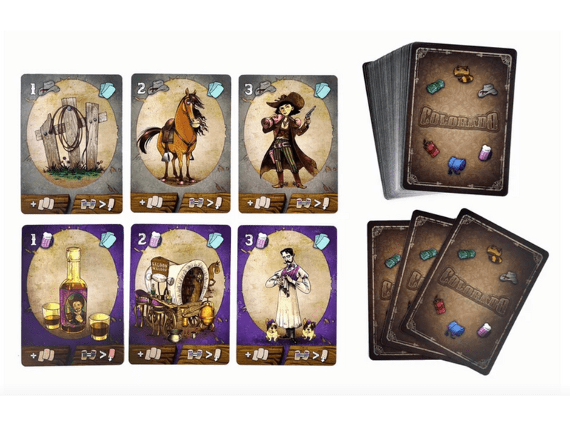 Colorado - Kalandok a vadnyugaton Társasjáték (BLR 10009)