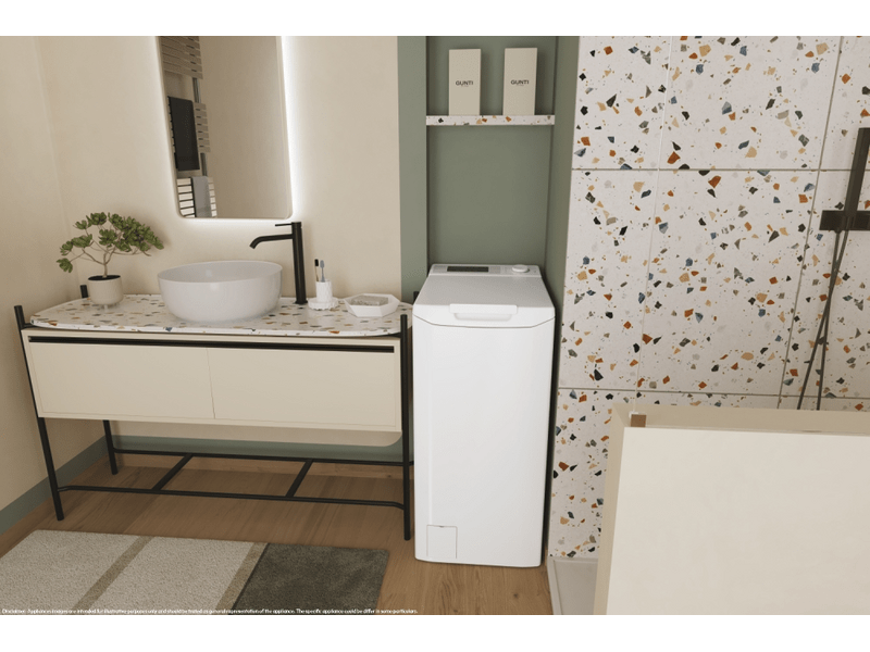 Candy TCAS465D3-S Pro Wash 300 Felültöltős mosógép