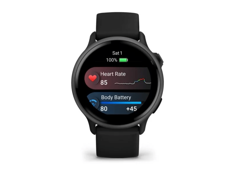 Garmin Vivoactive 6 Okosóra, fekete (010-02985-00)