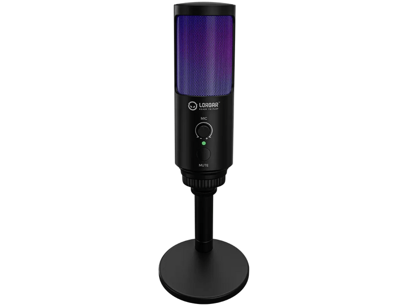 Lorgar SMP40 RGB Mikrofon, fekete (LRG-SMP40-BK)
