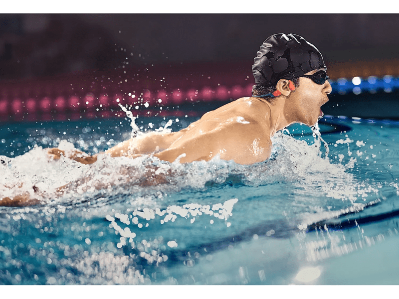 Shokz OpenSwim Pro BT,MP3 headset, RD