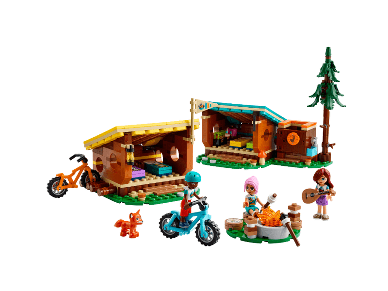 LEGO 42624 Otthonos kabinok a kalandtáb.