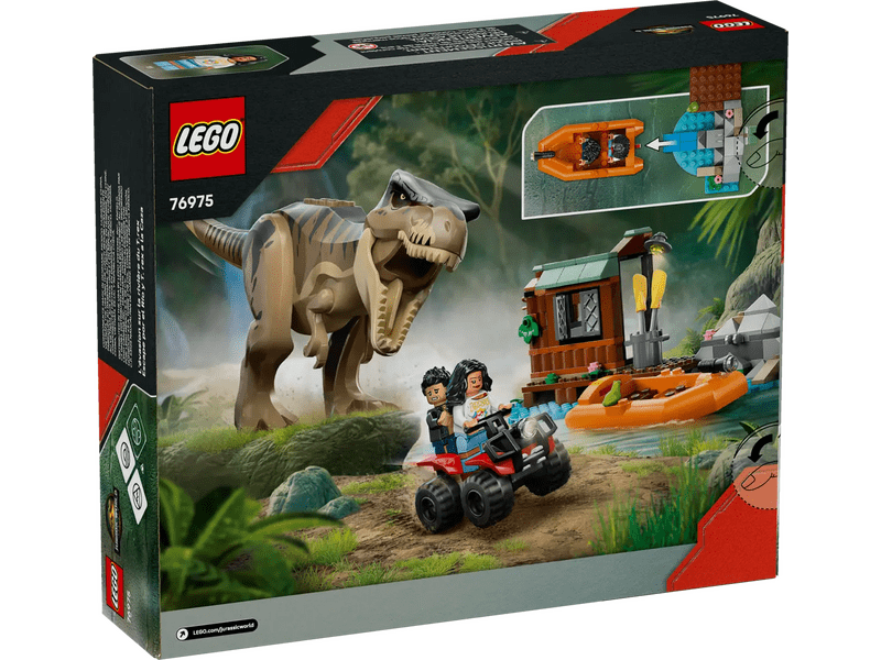 LEGO® Jurassic World™ Menekülés a folyónál a T-Rex elől (76975)