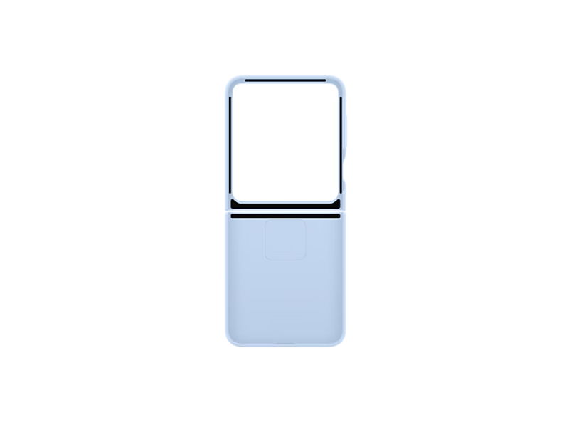 Samsung Galaxy Z Flip6 szilikon tok gyűrűvel, kék (EF-PF741TLEGWW)