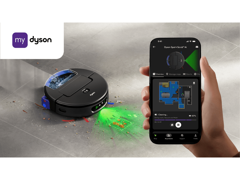 Dyson Spot+Scrub™ Ai (RB05) Robotporszívó (586183-01)