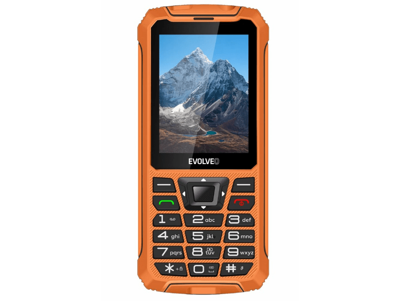 Evolveo StrongPhone Z6 Mobiltelefon, narancssárga (SGM SGP-Z6-OR)