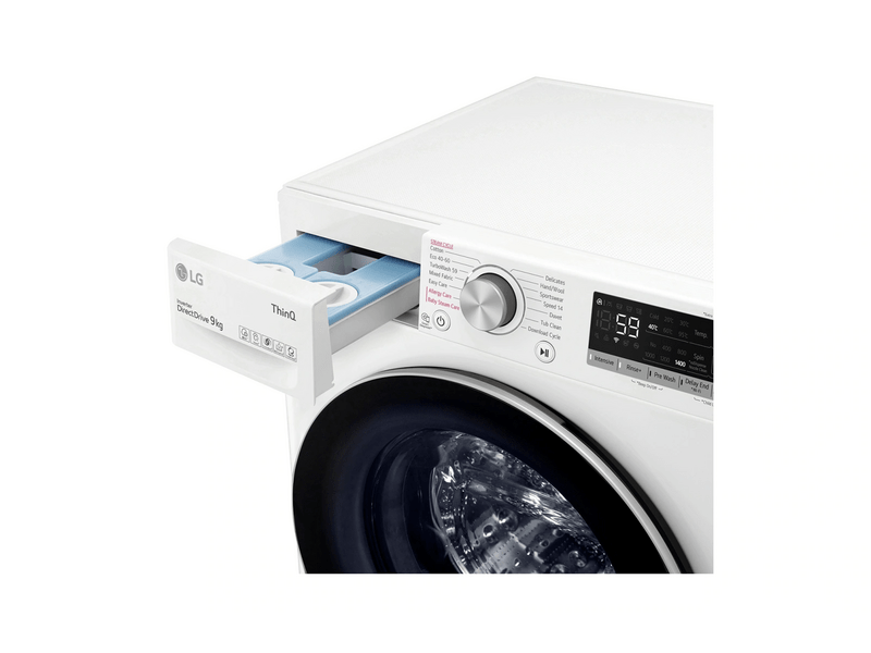 LG F4WV509S1EA Elöltöltős gőzmosógép, 9kg