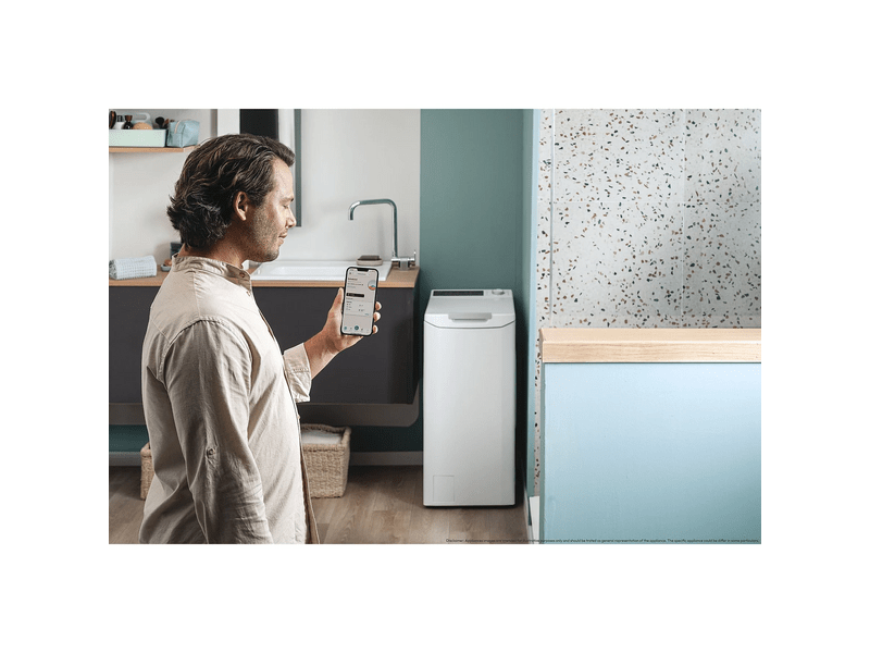 Candy TCA286TM5-S Felültöltős mosógép