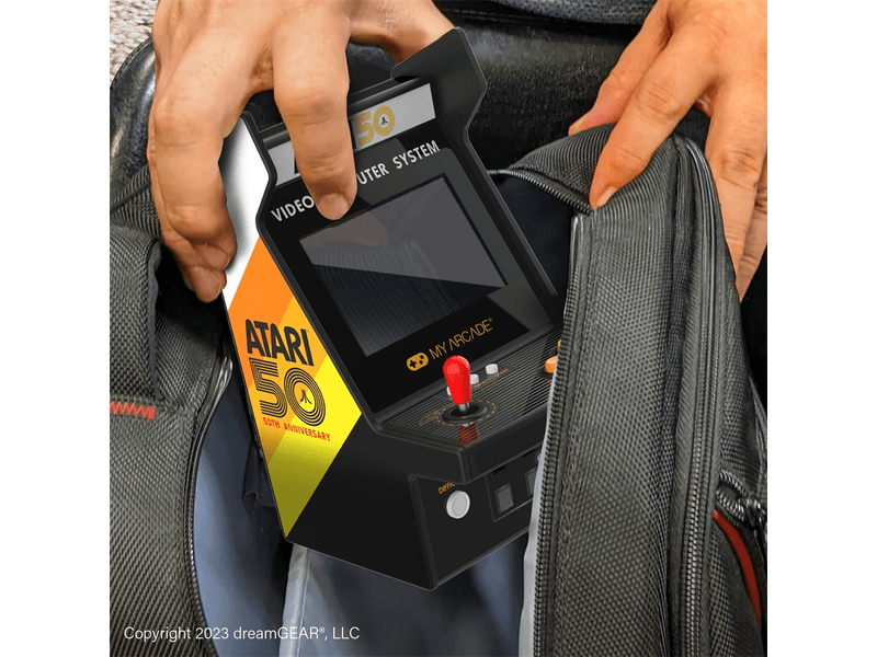 My Arcade Atari Micro Player Pro Portable Retro Arcade, 6.75